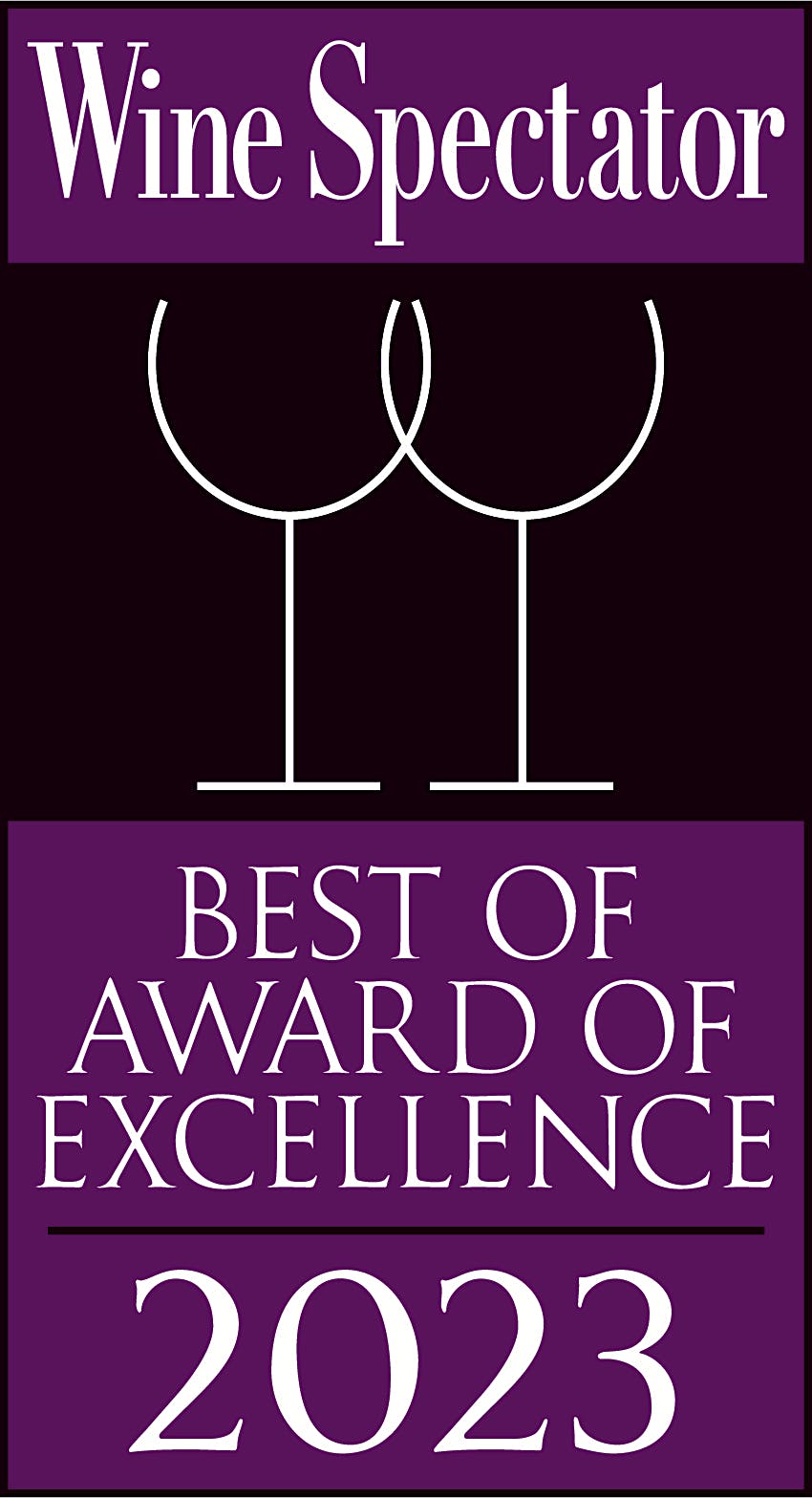 Wine Spectator - Best of Award of Excellence 2023