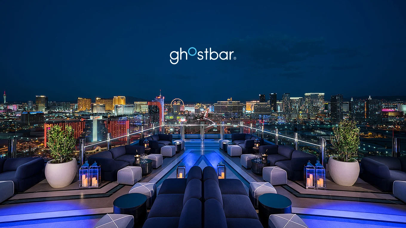Ghostbar rooftop lounge at Palms Casino Resort