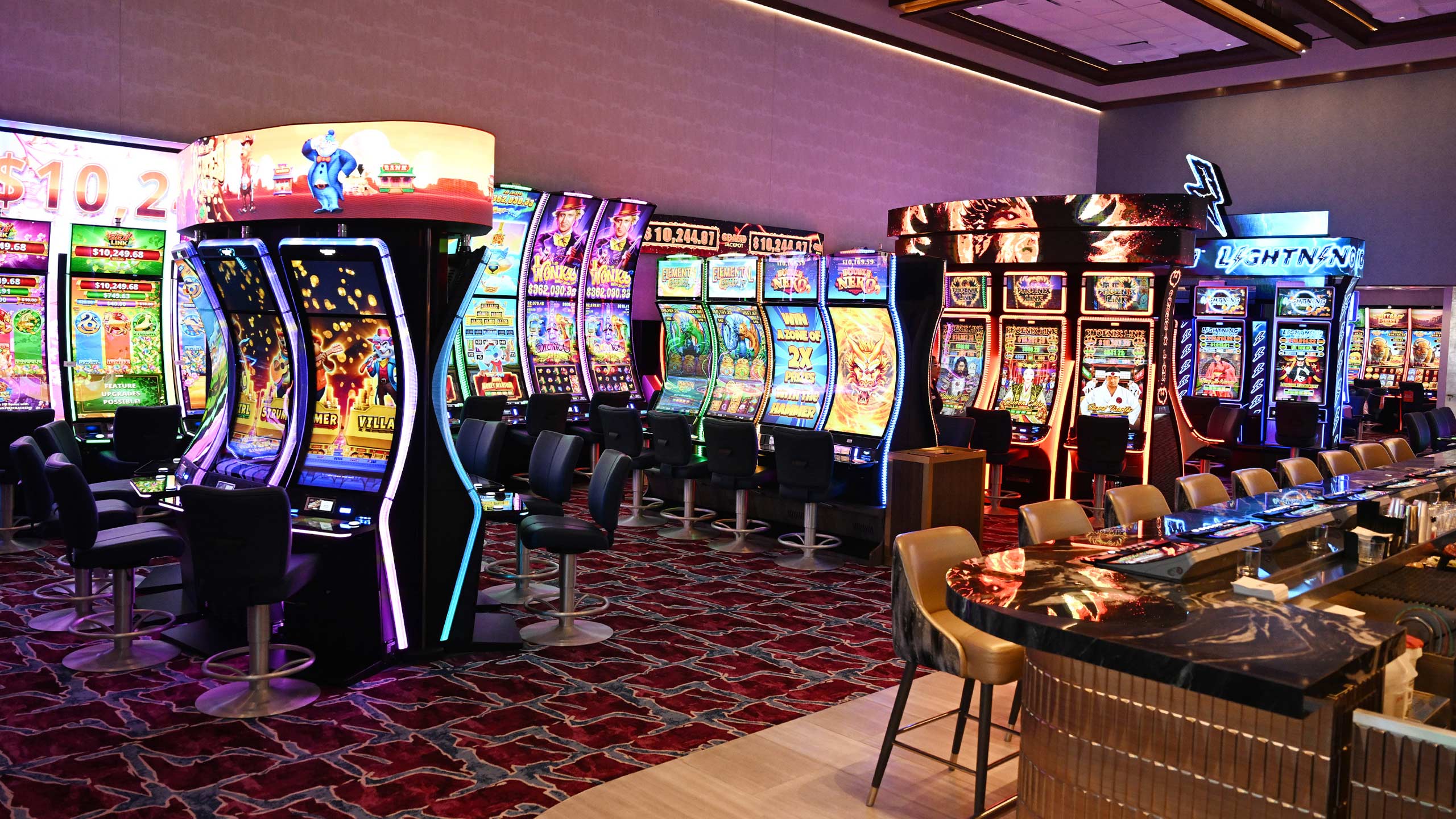 Palms Casino Resort's Non Smoking Gaming Area