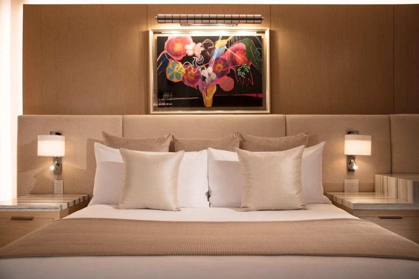 Fantasy King room at Palms