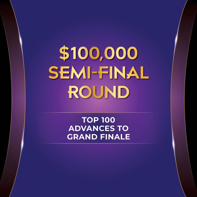 $100,000 Semi-final round