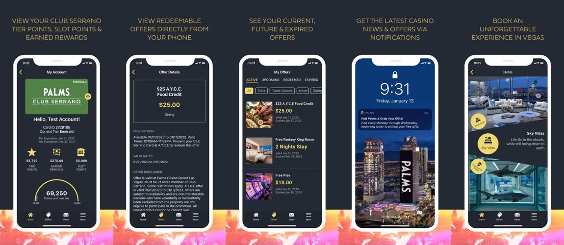 Palms Casino Resort App