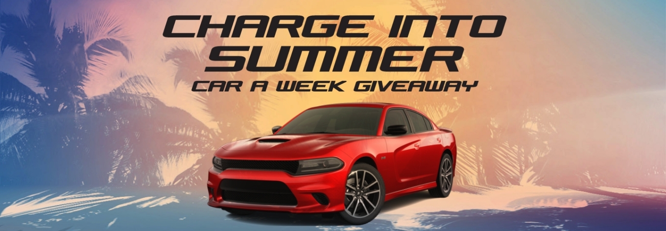 Charge into Summer - Palms Car a Week Giveaway